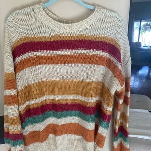 Brand New, Striped Sweater, Size Small - Boutique